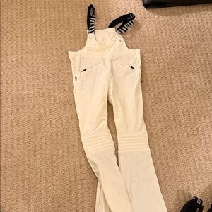 Perfect Moment white ski bib jumpsuit. Worn 3 times. No returns.